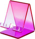 Acrylic Cell Phone Stand, Portable Phone Holder for Desk Universal Stand Holder with Non-Slip Dock for Home Kitchen Office Bathroom (Purple)...