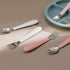 CoixFoam 8 Pieces Toddler Utensils, Toddler Safe Silverware Set With Food Grade Silicone Hanlde, 18/8 Stainless Steel, Perfect Length For New Self...