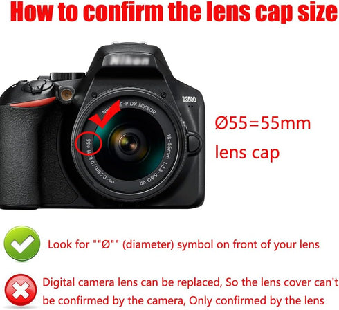 EW-60F Lens Hood & 55mm Lens Cap Compatible with Canon M50II M50 M100 Camera kit EF-M 18-150mm F3.5-6.3 Lens (1+1 Pack)......