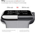 Compatible with Apple Watch Case 44mm 40mm, Super Thin PC Plated Bumper Protector Shiny Cover Lightweight Slim Shell Shockproof Frame Accessories ...