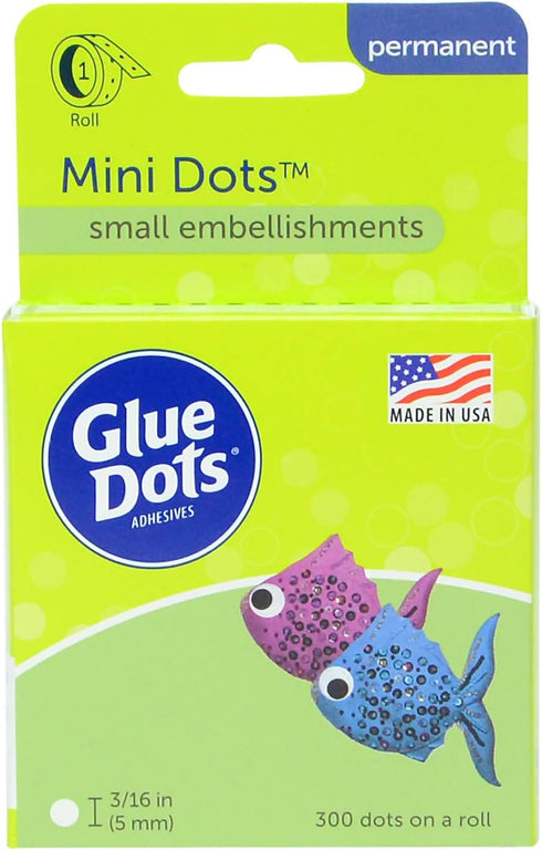 Glue Dots Mini Adhesive Dot Roll...