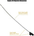 Engine Oil Dipstick, 31086-JA00A? Oil Level Indicator for Altima Maxima Roque Quest Murano CVT8, CVT2 and CVT3 with 4 CYL and V6 Engines, Oil Leve...