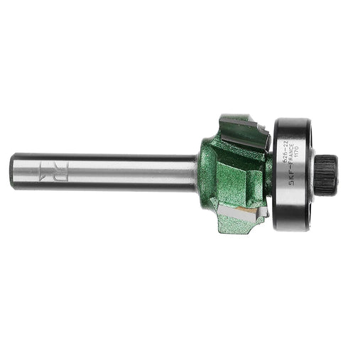 Banding,CMT Router Bits, Banding Trimmer Routers Bevel Top Trim Router Woodworking Milling Cutter 4 Teeth Trimming Cutter Trimmer Router Bit(R3)(1...