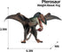 Pterodactyl Dinosaur Action Figures Realistic Flying Toy | Movable Mouth | Pteranodon Dino Toys | Pterosaur Model Toys | Cake Toppers Dinosaur Toy...