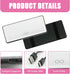 Car Sun Visor Vanity Mirror, Car Interior Accessories Makeup Mirror with 3 Light Modes & 60 LEDs, Rechargeable Led Light Car Mirror with Dimmable ...