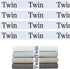 Sheet Organizers and Storage Bands - Elastic Bed Sheet Straps/Sheet Storage Organizer for Linen Closet, 4 Pieces (Twin)...