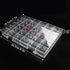 36 Grids Clear Plastic Organizer Box, Craft Storage Container for Beads Organizer, Art DIY, Crafts Jewelry Storage, Fishing Tackles, Rock Collecti...