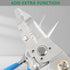 8" Wire Stripper, 10-1 Multifunctional Wire Stripper Crimper Cable Cutter Pliers, Professional Wire Strippers Electrical Wire Crimper, Wiring Tool...