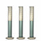 Graduated Measuring Cylinder Polypropylene Plastic 100ml 3-Pack (100ml, 3)...