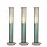 Graduated Measuring Cylinder Polypropylene Plastic 100ml 3-Pack (100ml, 3)...