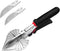 Miter Shears,Multifunctional Quarter Round Cutting Tool,Mitre Shears,Shoe Molding Cutter for Wood,Angular Cutting Molding,Crafting with 2 Replacem...