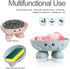 Soap Holder, Cute Soap Dish for Kids Children, Creative Lovely Bar Soap Tray Counter for Shower Bathroom Kitchen Countertop - Pink...
