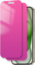 Privacy Screen Protector for iphone 14 Pro Max / 15 Plus 6.7 inch for iphone 14 ProMax /15Plus Tempered Glass Purple Gradient Colorful Anti Blue L...