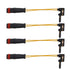 AUTOKAY 2115401717 Front Rear Brake Pad Wear Sensor Fits for Mercedes Benz W211 W220 C300 C350 E350 - Pack of 4...