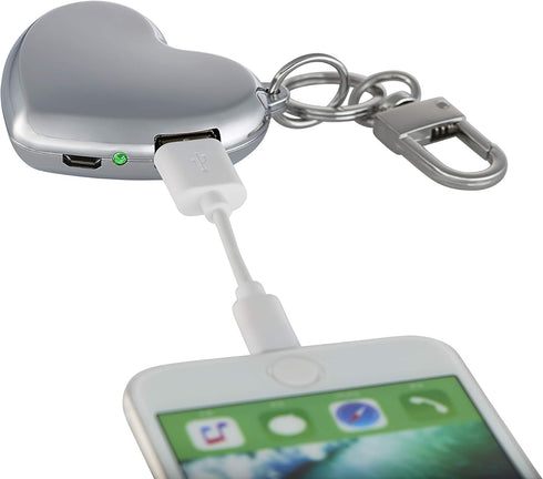Heart Charger - Silver......