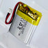 DC 3.7V 300mAh 602025 Rechargeable Lithium Polymer Battery, Suitable for DIY 3.7-5V Electronic Products with Built-in 2-Wire Battery Replacement a...