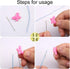 12 Pieces Beading Needles, 6 Size Collapsible Eye Needles for Beading with Needle Bottle, 5 Pcs Bead Needle Threader, Scissors and Thimble for Jew...
