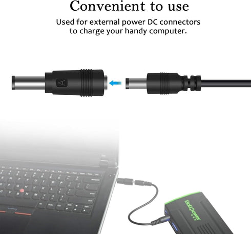 10pcs DC Connector Jack Power Socket Universal DC Barrel Jack Adapter Compatible for Lenovo, Dell, HP, Asus, Acer, Toshiba, Sony Laptop Charger Po...