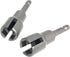 (2pc) Power Wing Nut Driver Set,Slot Wing Nuts Drill Bit Socket Wrenches Tools Set,1/4" Hex Shank Drills Bits for Panel Nuts Screws Bolt...