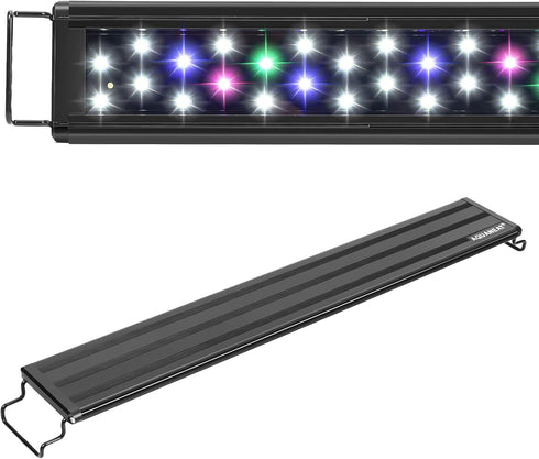 AQUANEAT LED Aquarium Light Full Spectrum for 12 Inch to 16 Inch Fish Tank Light Fresh Water Light Multi-Color...
