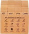 Recipe Card Dividers 4x6 with Tabs (Set of 24) includes Printed Cooking Tips Recipe Box Dividers Made of Thick Cardstock Best Kitchen Gift (Kraft)...