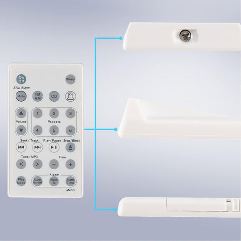 CHUNGHOP Remote Control Compatible with Bose Sound Touch Music Radio System CD AWRCC1 (White)...