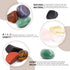 Hilitchi 1lb Bulk Large Natural Tumbled Polished Brazilian Stones Gemstone Healing Crystals Quartz for Wicca, Reiki, and Energy Crystal Healing (B...