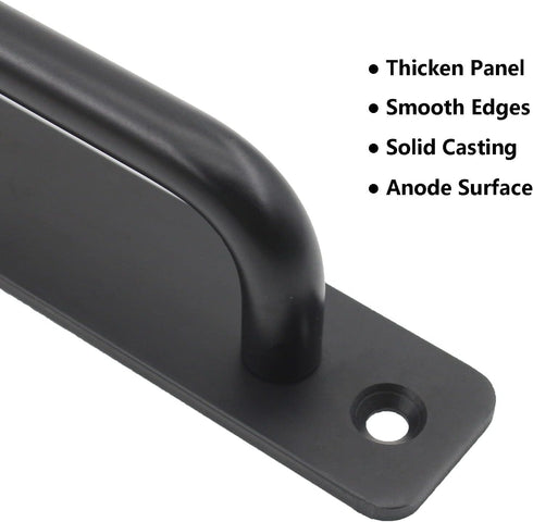 2Pcs Door Handle Pulls, Aluminum Alloy Sliding Door Hardware, Modern Handle Knobs for Wooden Door,Glass Doors,Metal Doors,Window Barn Cabinet Draw...