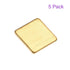 DMiotech 5 Pack 12 x 12 x 1mm IC Chips Heatsink Copper Pad Thermal Kit Cooler Shim for PC Laptop...