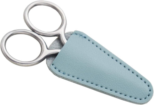 6-Piece Multicolor Scissor Sheaths - Synthetic Leather, Ambidextrous, Compact, Scissors Protection Covers for Sewing, Crafting, DIY, Facial Hair T...
