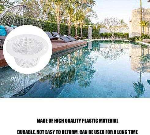 Pool Skimmer Basket, 2pcs Filter Skimmer Replacement Parts Swimming Basket Compatible with Haywar-d SP1091WM Above Ground Pool Skimmer Baskets for...