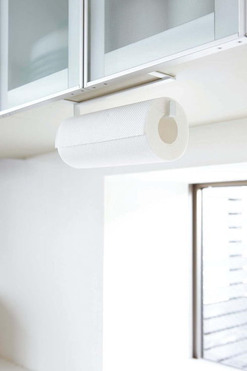 Yamazaki Industries 7513 Kitchen Paper & Towel Hanger Tower, White...
