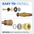 630-7755 Wall Hydrant Repair Kit Compatible with Prier Faucet Repair Kit 500 400 300 Series Part Accessories Pressure Vacuum Breaker Outdoor Fauce...