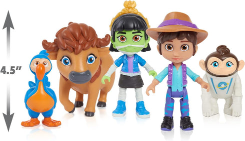 Netflix Ridley Jones Collectible Figure Set, 5-Pack of Ridley Jones and Friends Figurines, Kids Toys for Ages 3 Up by Just Play...