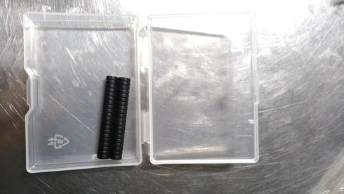 SMARTAKE 40 Pcs Refrigerator Magnets, 6x2mm Small Round Fridge Magnets, Multi-Use Premium Neodymium Tiny Circle Magnets, for Whiteboard, Billboard...