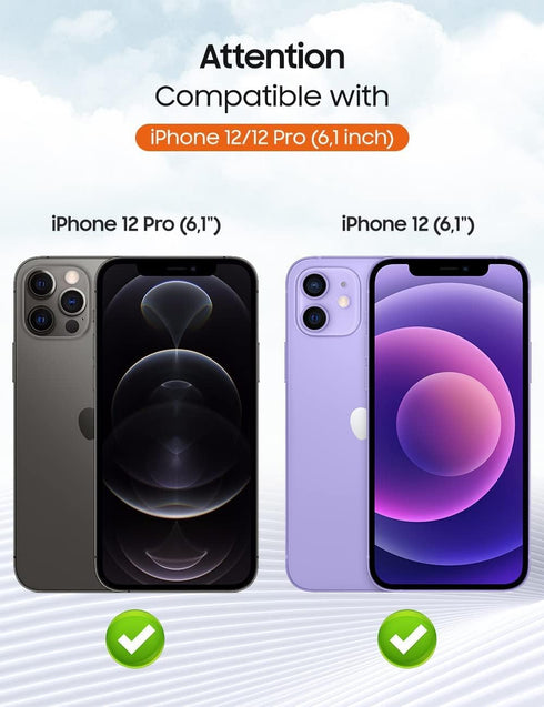 BENKS Privacy Screen Protector Compatible with iPhone 12/iPhone 12 pro 2 Pack Anti Spy Tempered Glass,9H Hardness,Easy-Installation Tool......