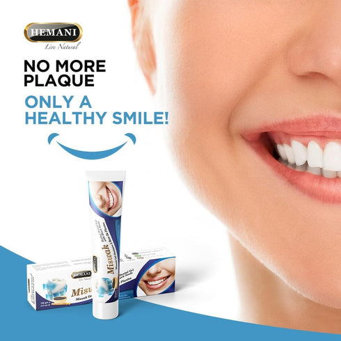 Hemani Meswak Toothpaste 100g I Flouride Free Toothpaste I Natural Toothpaste I Oral and Gym Hygine I AKA as Miswak I Sewak I Peelu I...
