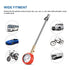 CZC AUTO Accurate Mechanical Tire Pressure Gauge, Straight on Foot Dual Head Truck Air Gage, Heavy Duty Dually Chucks 2" Large Dial Wheel Service ...