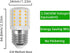LED KEI D34L Refrigerator Light Bulb AC 100-265v 3.5w 40W Halogen Equivalent E26 Fridge Appliance A15 Daylight White 6000K 1 Pack...