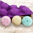 Echodo 6 Cavity Silicone Flower Soap Mold Chrysanthemum Sunflower Mixed Flower Shapes Cupcake Backing Mold for Homemade Soap, Cake, Cupcake, Bread...