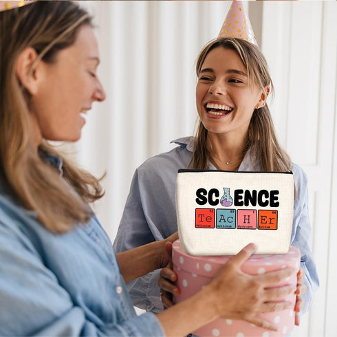 Teacher Gifts Teacher Appreciation Gifts Science Teacher Gifts Makeup Bag Birthday Gifts for Women Her Science Teacher Coworker Graduation Retirem...