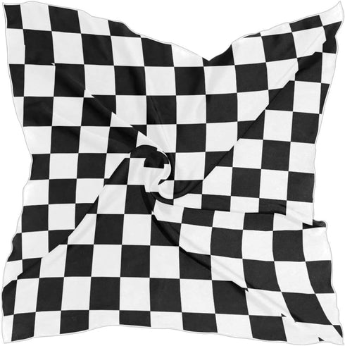 Silk Scarf Head Hair Wraps Bandana Square Satin Head Scarf for Women 23.6"x23.6"...