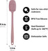 Carrotez Silicone Spoon Spatula, 9.4 inch Heat Resistant Cooking Spoon, Spoonula, Non Stick Spatula for Stir Fry, Cooking, Baking - Dusty Pink...