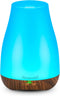Aromatherapy Essential Oil Diffuser for Room: Air Humidifier Aroma Scent Cool Mist Diffuser Colorful Light Cute Mini Small Waterless Auto Off Ultr...