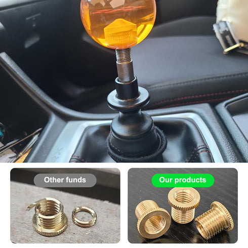 Universal Shift Knob Thread Adapters M8 X 1.25, M10 X 1.25, M10 X 1.5 ? 3PCS ?...