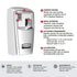 Rubbermaid Commercial Products Microburst Automated Odor-Controlling Aerosol Air Care System, MB3000 Dispenser, Black...