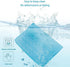 MICROCOSMOS Summer Cooling Mat & Sleeping Pad- Water Absorption Top, Materials Safe, Easy Carry, EZ Clean. Keep Cooling for Pets, Kids and Adults....