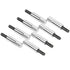 Valve Cover Bolts Kit Compatible with Chevy 350 283 305 327 383 SBC Valve Covers Bolt Studs Small Block Chrome Steel Valve Covers with Black Oxide...