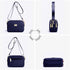WITERY Small Crossboby Purse for Women - Waterproof Nylon Crossbody Phone Purse Shoulder Bag with Adjustable Strap...