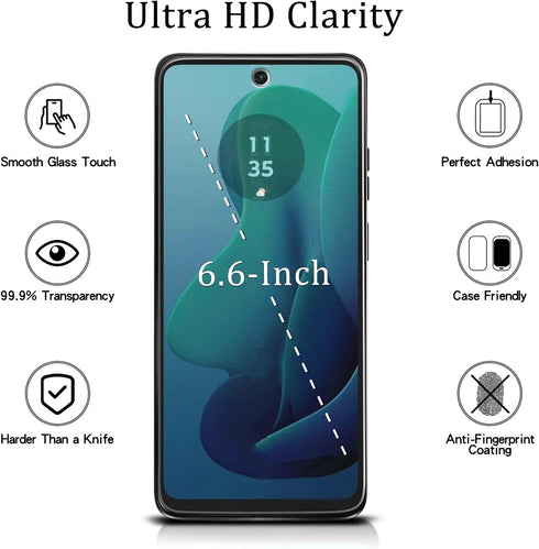 MAYtobe [2-Pack Specially Designed for Motorola Moto G 5G (2024) Screen Protector Tempered Glass, No Bubbles, Anti Scratch, Easy to Install......